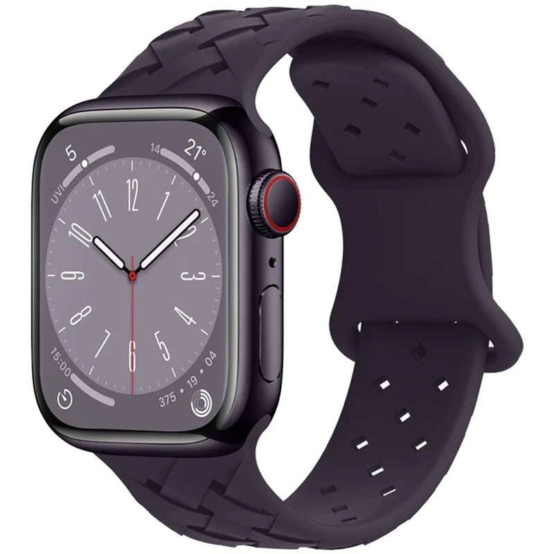 

Ремінець Hoco WA16 Flexible series Apple watch (42/44/45/49mm) (Crimson Cherry)