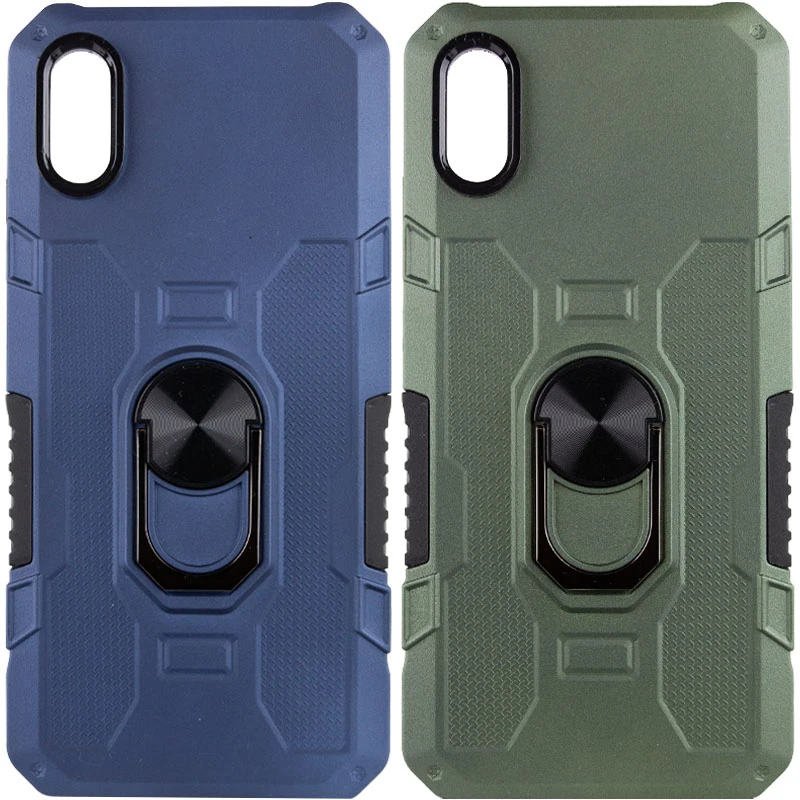 

Протиударний чохол Military з підставкою-кільцем на Xiaomi Redmi 9A