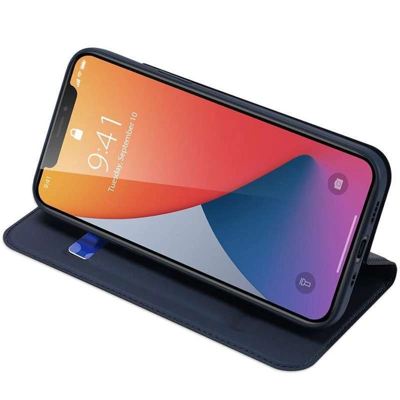 Чохол-книжка Dux Ducis на Apple iPhone 12 (6.1") – Синій. Фото 3 з 7