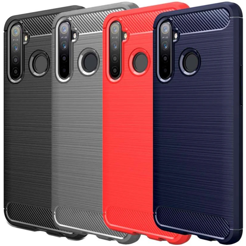 

Тонкий силіконовий чохол Slim на Realme 5 Pro