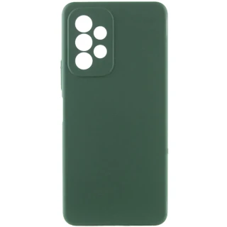 Чохол Silicone Case Lakshmi Premium із закритою камерою для Samsung Galaxy A13 4G — Зелений / Cyprus Green