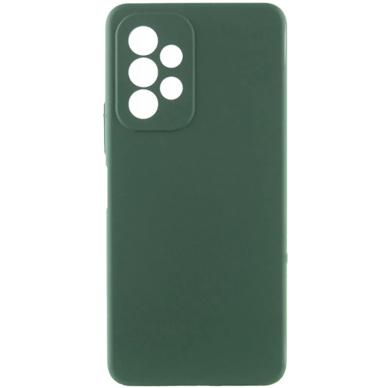Чехол Silicone Case Lakshmi Premium з закритою камерою на Samsung Galaxy A13 4G – Зеленый / Cyprus Green. Фото 1 из 3