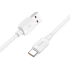 Дата кабель Hoco X96 Hyper USB to Type-C 100W (0.25m) – White. Фото 3 из 8