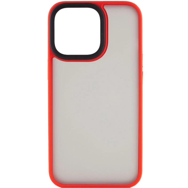 

TPU+PC з металевими кнопками на Apple iPhone 15 Pro (6.1") (Червоний)