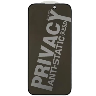 Захисне скло з ефектом антишпигун на Apple iPhone 16 Pro фото 1 з 6