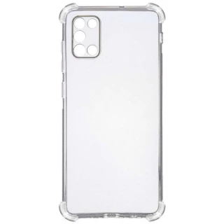 Ультратонкий силиконовый чехол GETMAN с крытыми бортами для Samsung Galaxy A31 фото 1 из 5