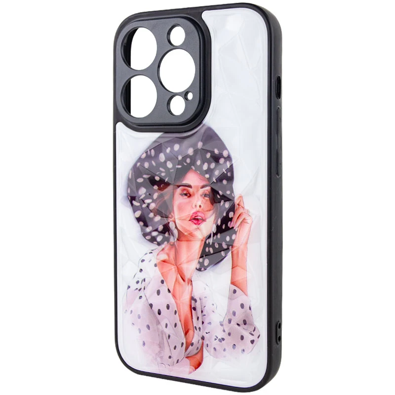 Стеклянный чехол Prisma Ladies на Apple iPhone 12 Pro Max (6.7") – Girl in a hat. Фото 3 из 5