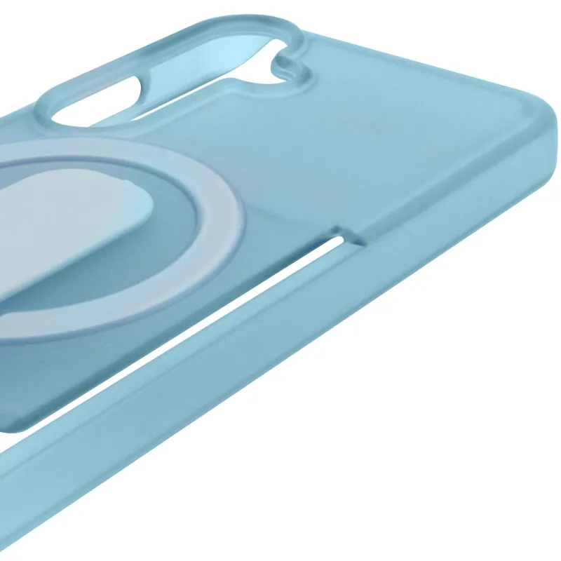 Чохол PC Soft Mist with Magnetic Fit для Samsung Galaxy S24+ – Light Blue. Фото 6 з 7