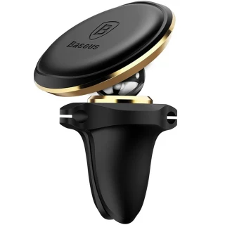 Автотримач магнітний Baseus Magnetic Air Vent OS with cable clip (SUGX02000) фото 1 з 1