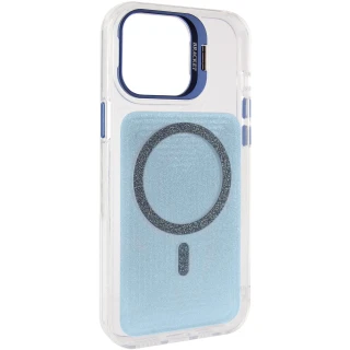 Чохол TPU+PC Jewel Sparkle with MagSafe для Apple iPhone 15 Pro (6.1") — Royal Blue