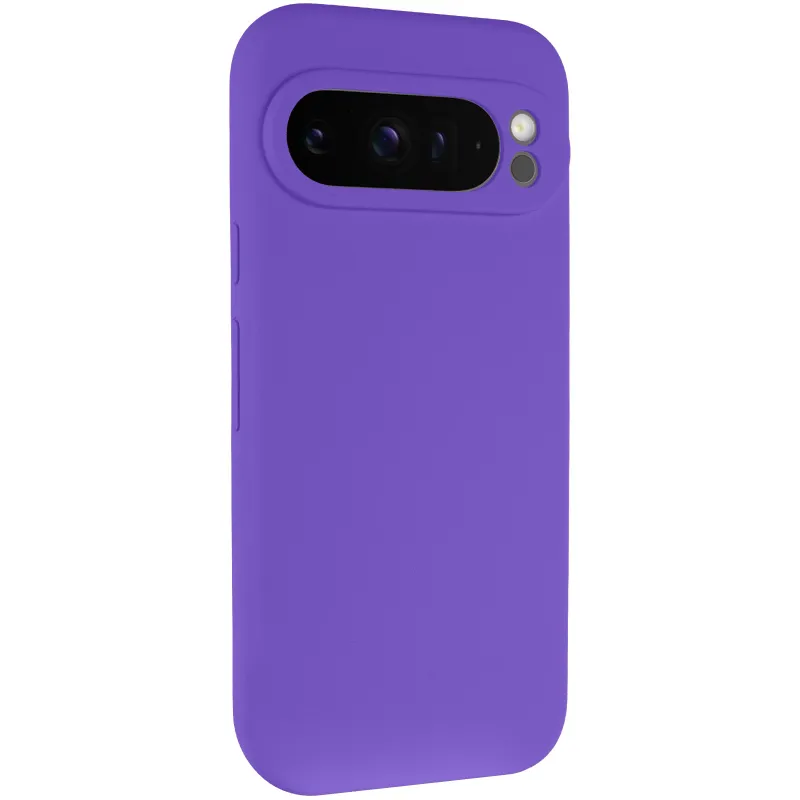 Чохол Silicone Case Lakshmi Premium із закритою камерою для Google Pixel 9 Pro XL – Фіолетовий / Amethyst. Фото 1 з 8