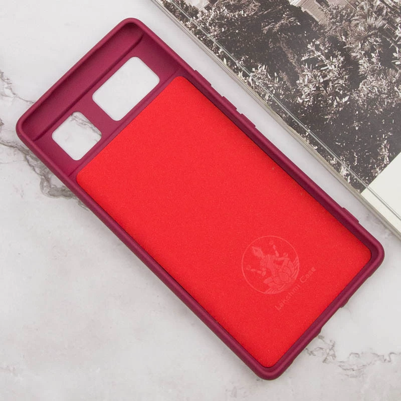 Чохол Silicone Case Lakshmi на Google Pixel 6 – Бордовий / Marsala. Фото 6 з 10