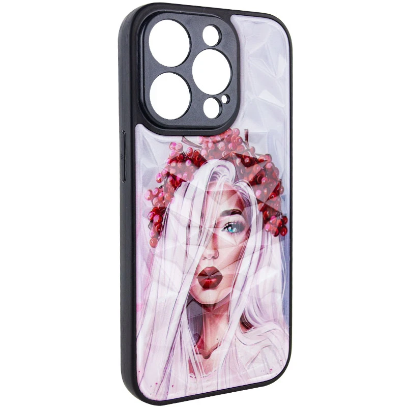 Стеклянный чехол Prisma Ladies на Apple iPhone 14 Pro Max (6.7") – Ukrainian Girl. Фото 5 из 8