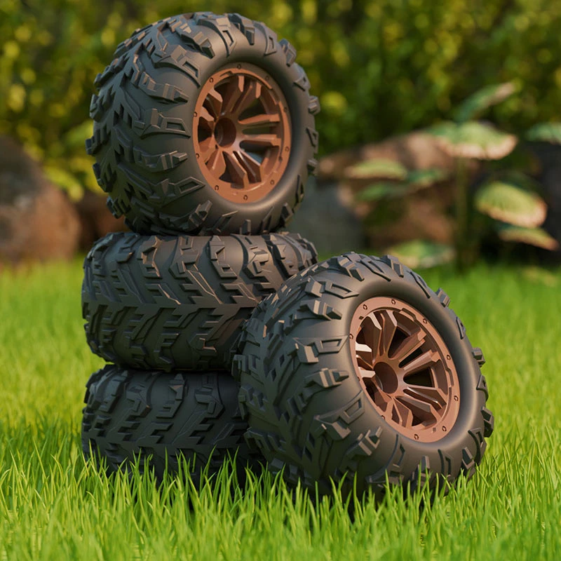 Машинка на радіокеруванні SCHE HW8809 Four-wheel drive high-speed – Green. Фото 5 з 8