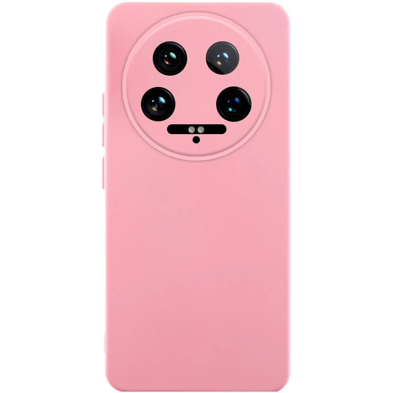 Чохол Silicone Case Lakshmi Plus з закритою камерою на Xiaomi 14 Ultra – Рожевий / Pink. Фото 1 з 3