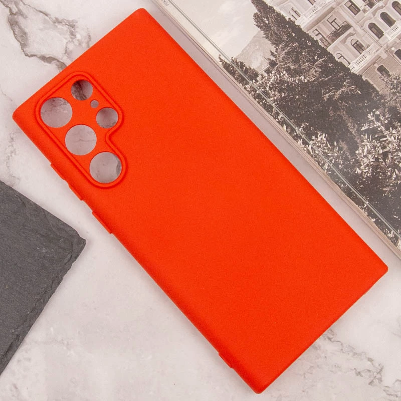 Чохол Silicone Case Lakshmi з закритою камерою на Samsung Galaxy S23 Ultra – Червоний / Red. Фото 10 з 12