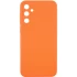 Цветной силиконовый чехол с защитой камеры для Samsung Galaxy A35 – Оранжевый / Orange. Фото 1 из 1