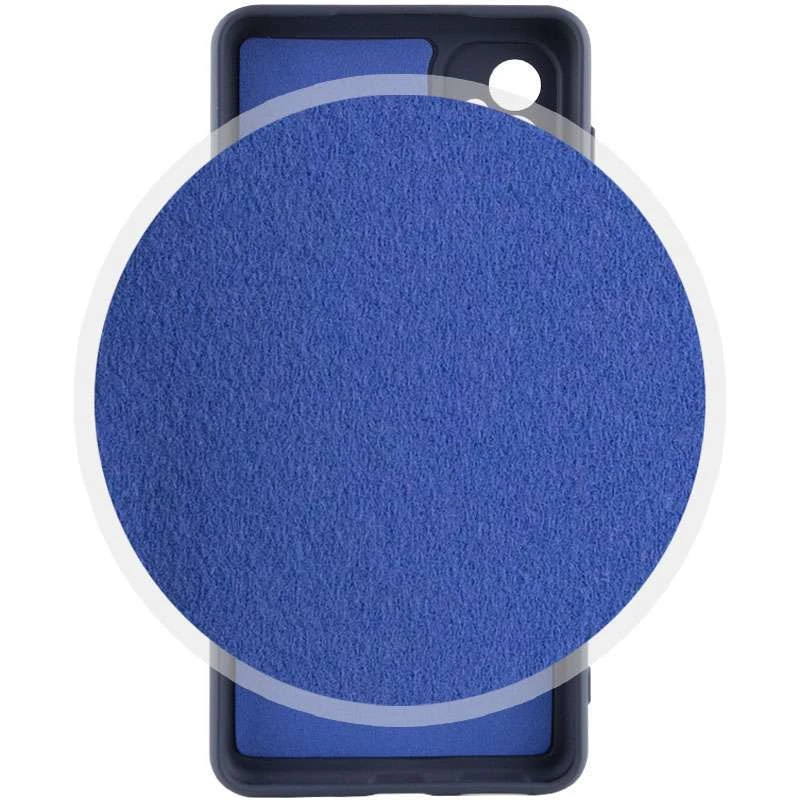 Чохол Silicone Case Lakshmi з закритою камерою на Samsung Galaxy A14 4G/5G – Синій / Midnight Blue. Фото 4 з 6