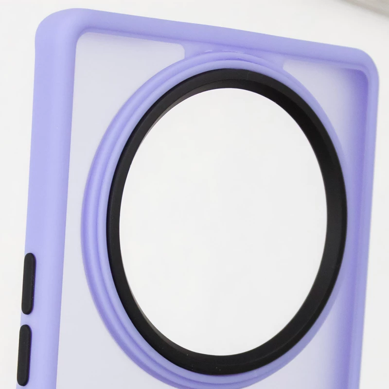 Чехол TPU+PC Lyon Frosted на Xiaomi Redmi A3 – Purple. Фото 5 из 5