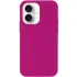 Чехол Silk Full Protective (AA) NO LOGO для Apple iPhone 16 – Малиновый / Dragon Fruit. Фото 1 из 4