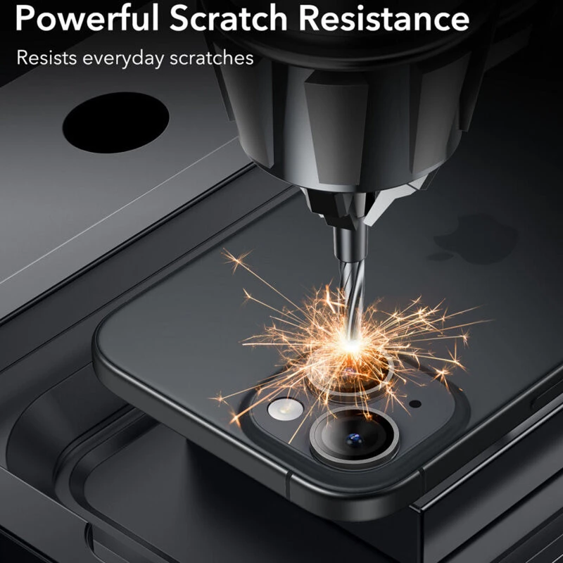 Металлическое защитное стекло на камеру для Apple iPhone 13 (6.1") – Темно-Серый / Graphite. Фото 7 из 9