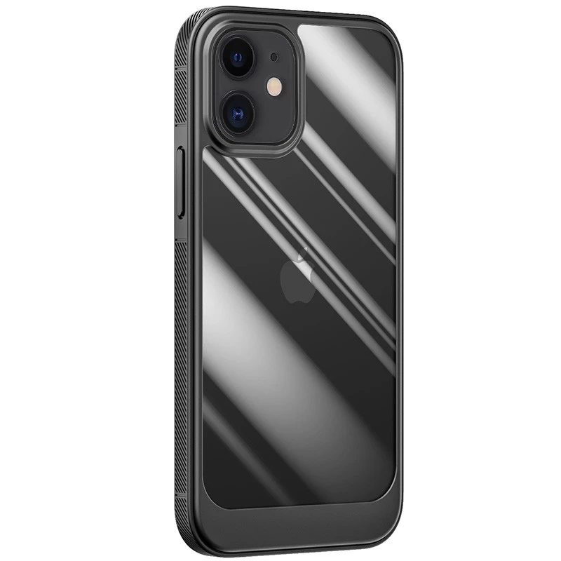 

Силіконовий чохол з щільним обідком на Apple iPhone 11 (6.1") (Black)