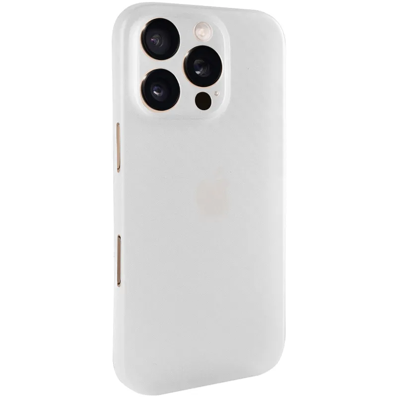 Чохол Getman Carbon Ultra Slim для Apple iPhone 16 Pro – Clear White. Фото 1 з 4