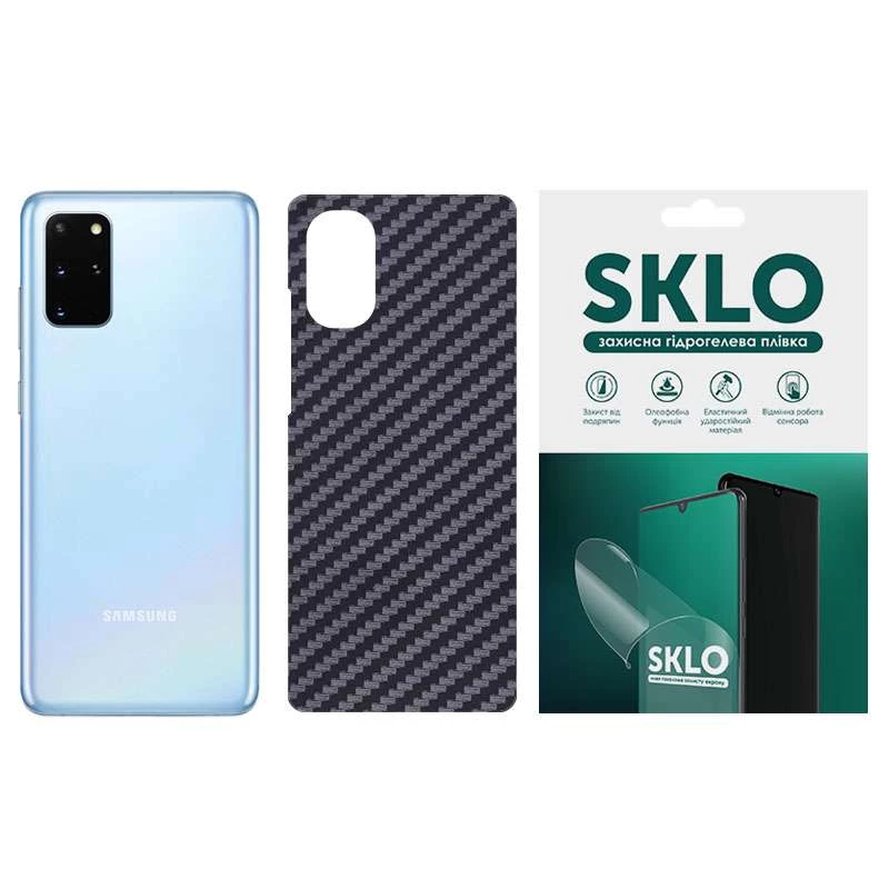 

Захисна плівка SKLO Back Carbon на тильну сторону на Samsung Galaxy A40 (A405F) (Чорний)