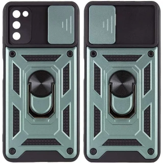 Ударопрочный чехол Serge Ring с защитой камеры для Samsung Galaxy A03s фото 1 из 8