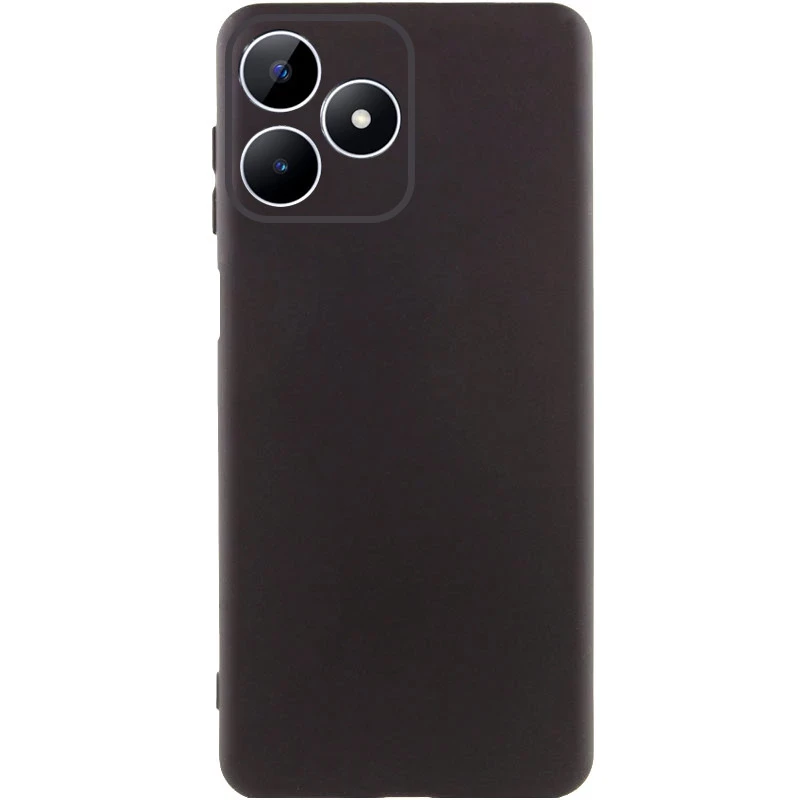 Чехол Silicone Case Lakshmi Plus с закрытой камерой для Realme Note 50 5G – Шоколадный / Chocolate. Фото 1 из 2