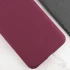Чехол Silicone Case Lakshmi Premium з закритою камерою на Xiaomi Redmi 10C – Бордовый / Plum. Фото 2 из 2