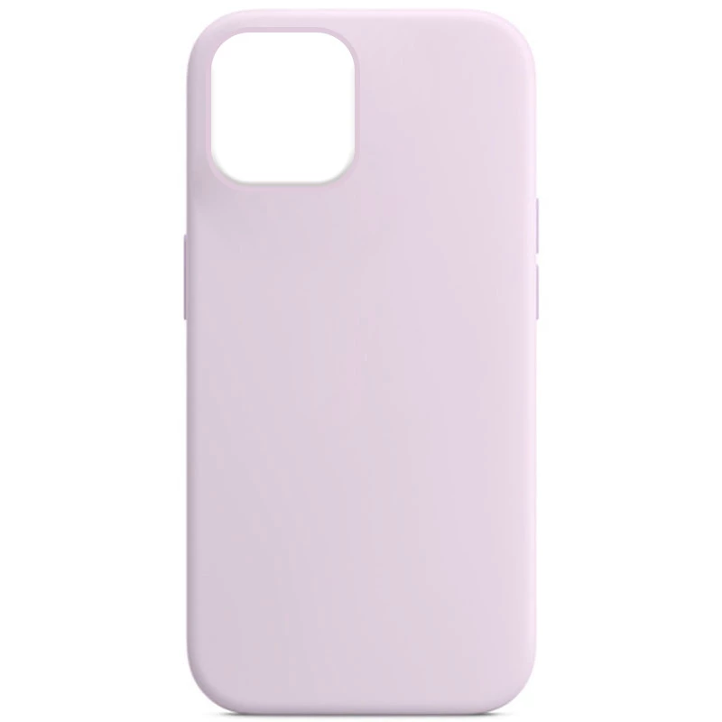 

Чохол з заркитим низом Silicone Case на Apple iPhone 11 Pro (5.8") (Бузковий / Lilac)