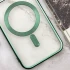 Хромовий TPU чохол з MagSafe на Apple iPhone 14 Pro (6.1") – Green. Фото 5 з 6