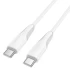 Дата кабель Borofone BX119 New Type-C to Type-C 60W (1m) – White. Фото 5 з 7