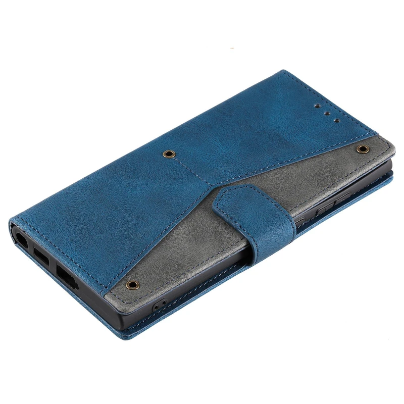 Шкіряний чохол-книжка Maverick Cover для Samsung Galaxy S26 Ultra – Blue. Фото 5 з 5