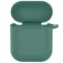 Силіконовий футляр New з карабіном для навушників Airpods 1/2 – Зелений / Pine green. Фото 1 з 1