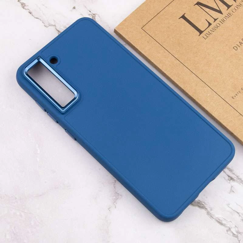 TPU чохол Bonbon з металевими кнопками на Samsung Galaxy S23+ – Синій / Denim Blue. Фото 7 з 11