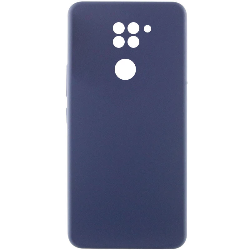 

Чехол Silicone Case Lakshmi Premium з закритою камерою на Xiaomi Redmi Note 9 / Redmi 10X (Темно-синий / Midnight blue), Темно-синій / midnight blue