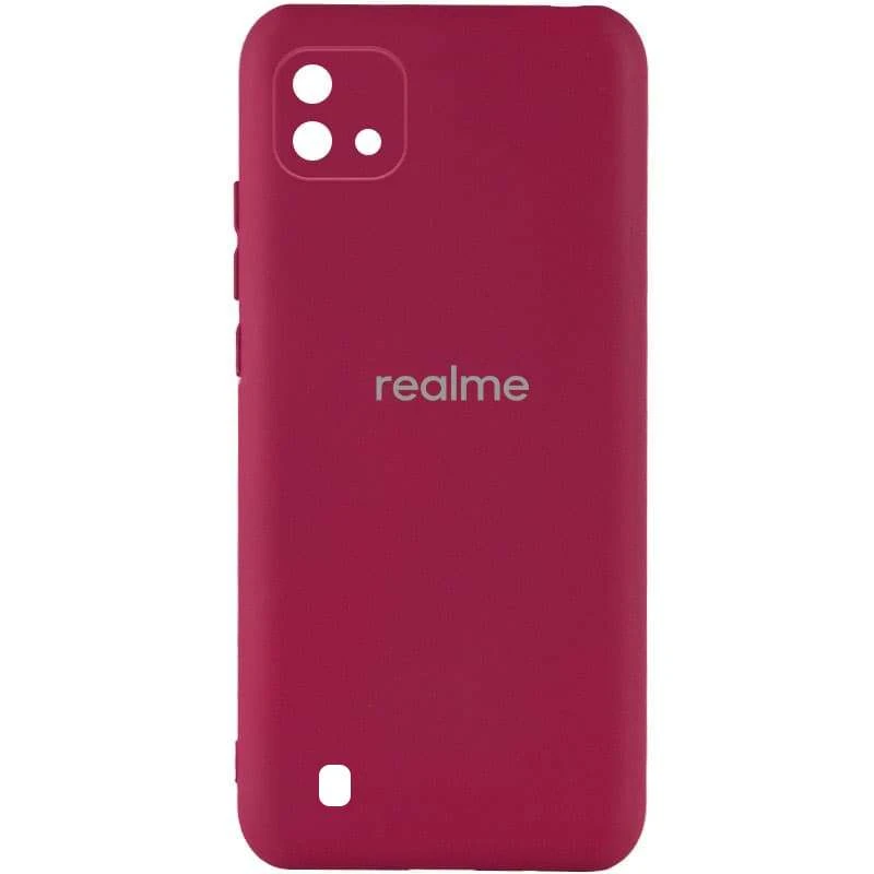 

Чехол My Colors с защитой камеры для Realme C11 (2021) (Бордовый / Marsala), Бордовий / marsala