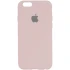 Чехол Silicone Case с закрытым низом для Apple iPhone 6/6s (4.7") – Розовый / Chalk Pink. Фото 2 из 2