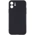 Чорний силіконовий чохол Epik із захистом камери на Apple iPhone 12 mini (5.4") – Чорний. Фото 1 з 1