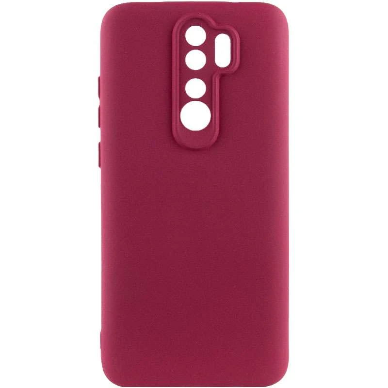 

Чехол Silicone Case Lakshmi с закрытой камерой для Xiaomi Redmi Note 8 Pro (Бордовый / Marsala), Бордовий / marsala