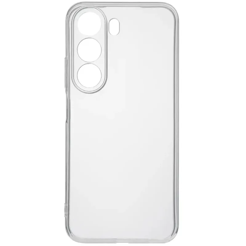 Ультратонкий силиконовый чехол 1,5 мм с защитой камеры для Realme C100i – Бесцветный (прозрачный). Фото 2 из 2