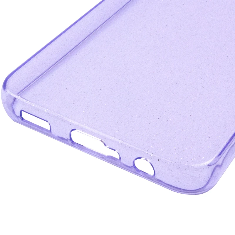 Блискучий силіконовий чохол на Samsung Galaxy A05 – Purple. Фото 9 з 10