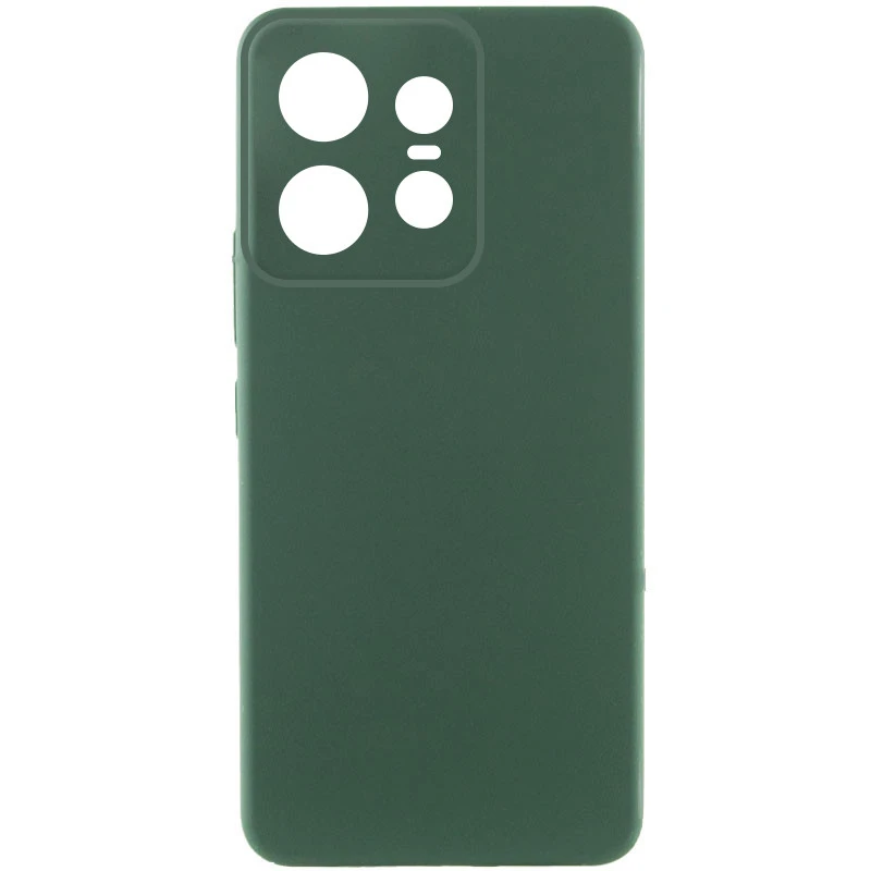 Чехол Silicone Case Lakshmi Premium з закритою камерою на Motorola Edge 50 Pro – Зеленый / Cyprus Green. Фото 1 из 3