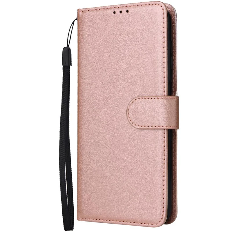Кожаный чехол-книжка Essential Case для Xiaomi Redmi 15C (EU) – Rose Gold. Фото 1 из 5