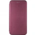 Чехол-книжка классический для Oppo A17 – Бордовый. Фото 1 из 4
