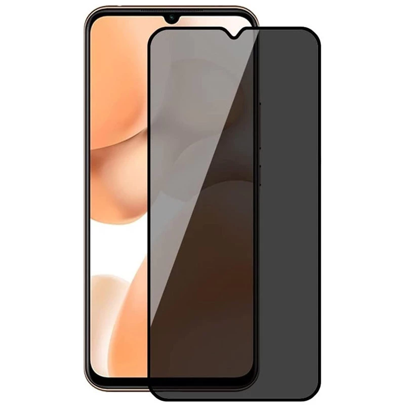 

Защитное стекло с эффектом анти-шпион для Samsung Galaxy A55 (Черный), Чорний