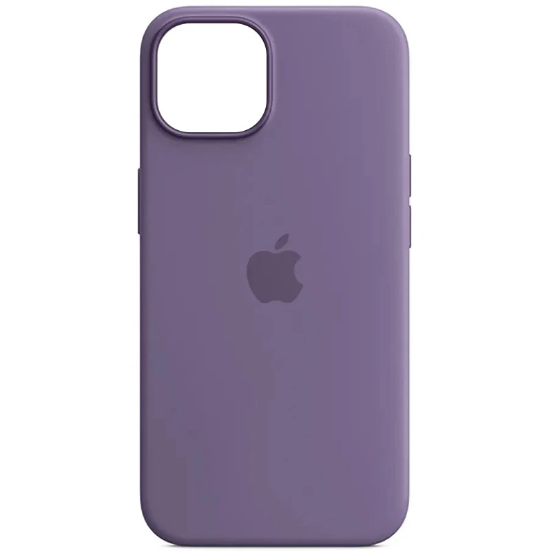 Чохол Silicone case (AAA) with Magsafe and Animation для Apple iPhone 14 (6.1") – Фіолетовий / Iris. Фото 2 з 3