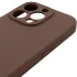 Чехол Silk Full Camera (AA) NO LOGO with Magnetic Fit для Apple iPhone 16 Pro Max – Коричневый / Brown. Фото 5 из 6